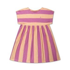 NEW REPOSE AMS easy peasy dress in peach stripe